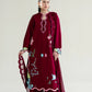 Ramadan Ready to Wear '26 - MAROON (LASER) LUXURY EMBROIDERED LAWN 3PCS SET (NPA3-26409)