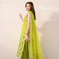 Ready To Wear SS '26 - LIME GREEN LUXURY EMBROIDERED LAWN 3PCS SET | NPA3-26416