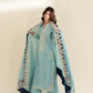 Ready To Wear SS '26 - ICE BLUE LUXURY EMBROIDERED 3PCS SET | NPA3-26423