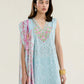 Ramadan Ready to Wear '26 - ICE BLUE LUXURY EMBROIDERED LAWN 3PCS SET (NPA3-26404)