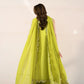 Ready To Wear SS '26 - LIME GREEN LUXURY EMBROIDERED LAWN 3PCS SET | NPA3-26416