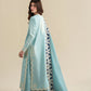 Ready To Wear SS '26 - ICE BLUE LUXURY EMBROIDERED 3PCS SET | NPA3-26423