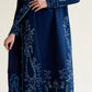 Ramadan Ready to Wear '26 - DEEP NAVY BLUE LUXURY EMBROIDERED 3PCS SET (NPA3-26407)