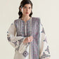 Ramadan Ready to Wear '26 - OFF-WHITE LUXURY EMBROIDERED LAWN 3PCS SET (NPA3-26406)