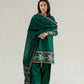 Ramadan Ready to Wear '26 - EMERALD GREEN LUXURY EMBROIDERED LAWN 3PCS SET (NPA3-26413)