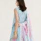 Ramadan Ready to Wear '26 - ICE BLUE LUXURY EMBROIDERED LAWN 3PCS SET (NPA3-26404)