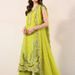 Ready To Wear SS '26 - LIME GREEN LUXURY EMBROIDERED LAWN 3PCS SET | NPA3-26416