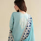 Ready To Wear SS '26 - ICE BLUE LUXURY EMBROIDERED 3PCS SET | NPA3-26423