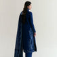 Ramadan Ready to Wear '26 - DEEP NAVY BLUE LUXURY EMBROIDERED 3PCS SET (NPA3-26407)