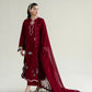 Ramadan Ready to Wear '26 - MAROON (LASER) LUXURY EMBROIDERED LAWN 3PCS SET (NPA3-26409)