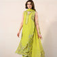 Ready To Wear SS '26 - LIME GREEN LUXURY EMBROIDERED LAWN 3PCS SET | NPA3-26416