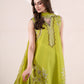 Ready To Wear SS '26 - LIME GREEN LUXURY EMBROIDERED LAWN 3PCS SET | NPA3-26416