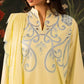 Eid Edit '26 - Stitched Embroidered Lawn Shirt+ Shalwar | SS26SGE436P2T
