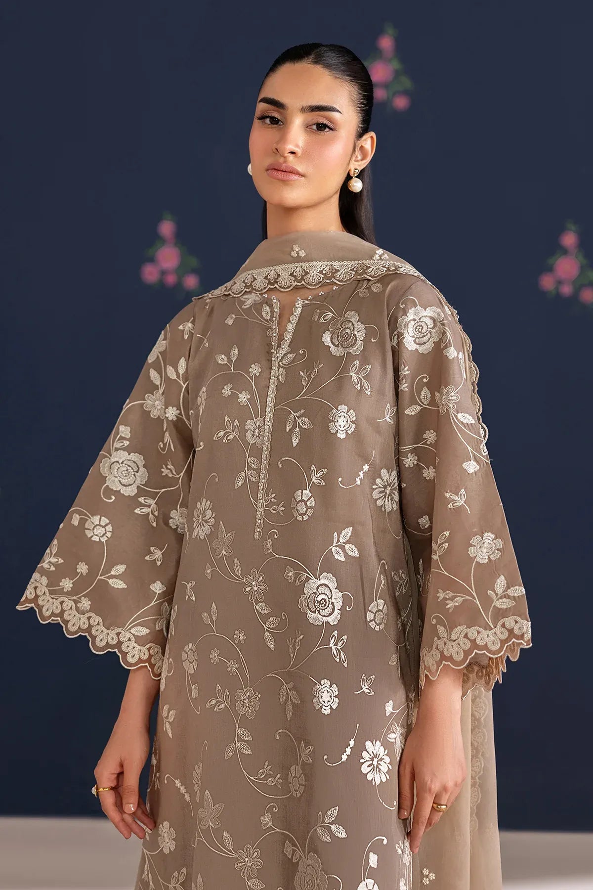 Unstitched Summer '26 - EMBROIDERED LAWN F-4467
